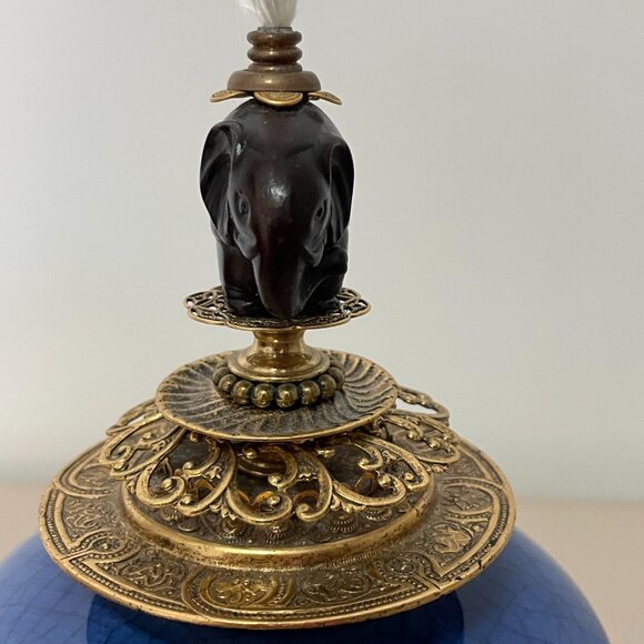 Elephant Aroma Oil Lamp Burner - Picture 2 of 7